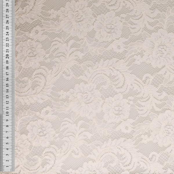 Baumwoll Nylon Spitze Weiß